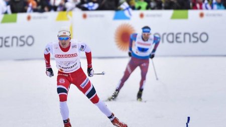 Норвежские лыжники выиграли эстафету 4х10 км на ЧМ; украинцы последние
