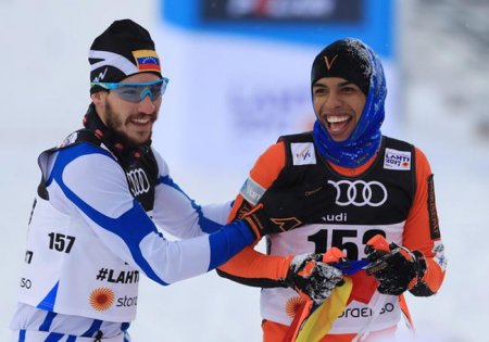Венесуэльский лыжник подарил ? 2 тыс. двум финским спортсменам - «Лыжные гонки»