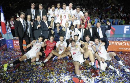 Мужская сборная Франции – чемпион Европы-2015 по волейболу - «Волейбол»