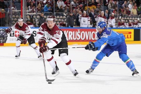 ЧМ по хоккею-2017. Латвия обыграла Италию, Норвегия разгромила Словению - «Хоккей»