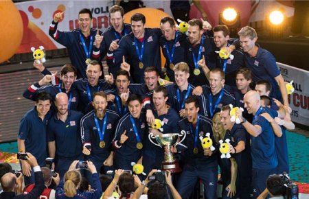 Мужская сборная США по волейболу выиграла Кубок мира - «Волейбол»