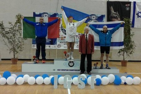 Украинская спортсменка-гиревик в 52 года установила рекорд Европы