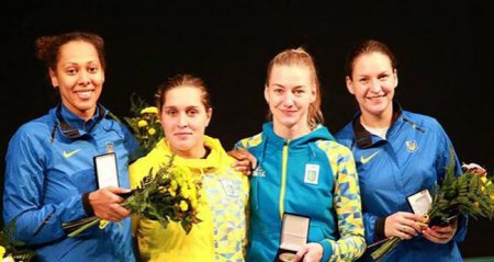 Украинские шпажистки – бронзовые призеры этапа Кубка мира в Эстонии - «ФЕХТОВАНИЕ»