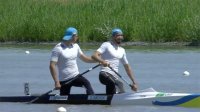 Дмитрий Янчук и Тарас Мищук - серебряные призеры в каноэ-двойке на этапе КМ в Венгрии - «Гребля»