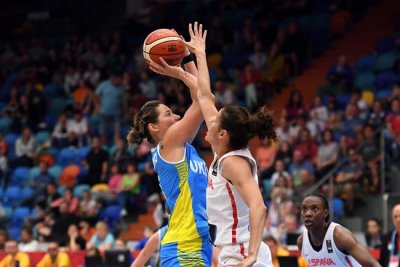 Украинские баскетболистки проиграли испанкам на Евробаскете-2017 - «БАСКЕТБОЛ»