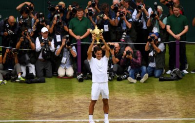 Как стать легендой. Федерер – 8-кратный чемпион Уимблдона - «Теннис»