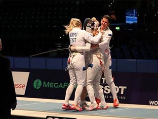 Женская сборная Эстонии по фехтованию на шпагах – чемпион мира; украинки – десятые - «ФЕХТОВАНИЕ»