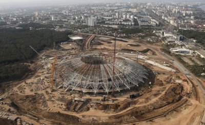 Что сейчас происходит со стадионами, где пройдет ЧМ-2018? Фотосвидетельства - «Футбол»