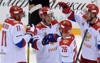 Это вы еще не видели! Чудо-гол Чудинова в ворота СКА спас сборную России (видео) - «Хоккей»