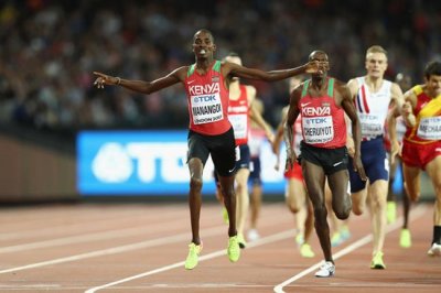 Кенийцы Манангой и Черуйот сделали победный дубль на ЧМ мира в беге на 1500 м - «Легкая атлетика»
