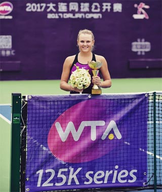 Катерина Козлова победила на турнире WTA в Китае - «ТЕННИС»