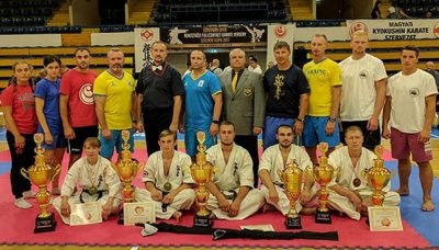 Украинцы завоевали пять медалей на Кубке Европы по киокушин карате - «ЕДИНОБОРСТВА»