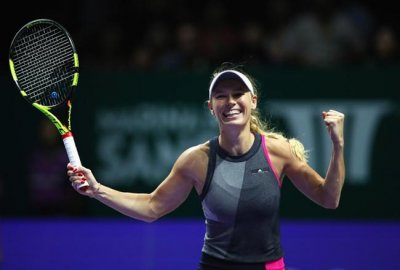 Итоговый турнир WTA. Возняцки победила Плишкову и стала первой финалисткой - «ТЕННИС»