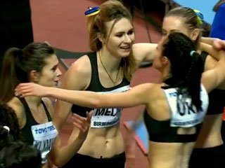 Женская эстафета 4х400 м – четвертая на зимнем ЧМ в Бирмингеме - «Легкая атлетика»