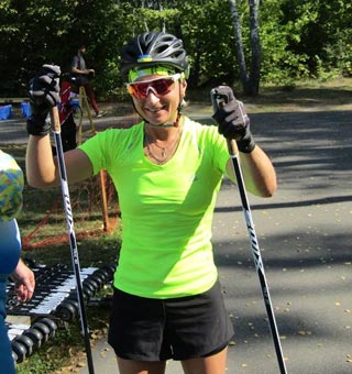 Валя Семеренко выиграла спринт на чемпионате Украины по летнему биатлону - «БИАТЛОН»