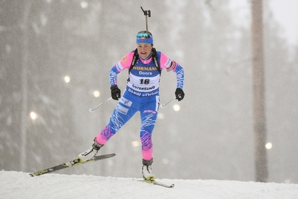 Российская биатлонистка впервые за четыре года выиграла медаль ЧМ - «Зимние виды»