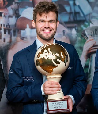Магнус Карлсен – победитель этапа Grand Chess Tour в Звгребе - «Шахматы»