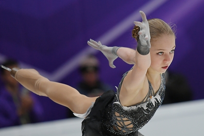 15-летняя Трусова обогнала Медведеву и выиграла этап Гран-при в Москве - «Зимние виды»