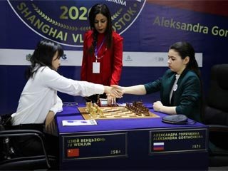 Вэньцзюнь и Горячкина разошлись миром в 11-й партии матча за шахматную корону - «Шахматы»