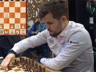 Legends of Chess. Карлсен обыграл Непомнящего в первом матче финала - «Шахматы»