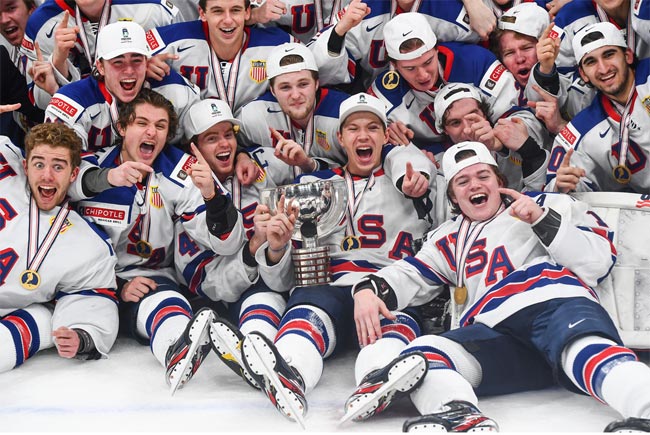 МЧМ по хоккею. Сборная США победила команду Канады в финале, бронзу выиграла Финляндия, обыграв Россию - «Хоккей»