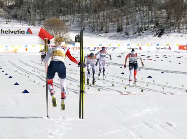 Норвежка Йохауг, австрийские двоеборцы и немецкие «летающие лыжники» выиграли золото в девятый день ЧМ в Оберстдорфе (+Видео)